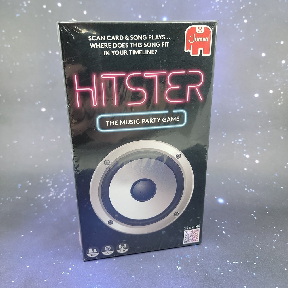 Hitster: The Music Party Board Game Factory Sealed Jumbo Scan Songs Timeline NIB